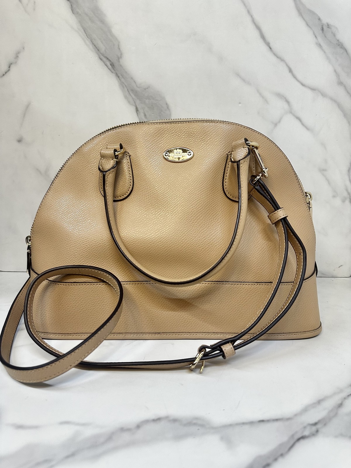 Coach Cora Dome Satchel - Gem