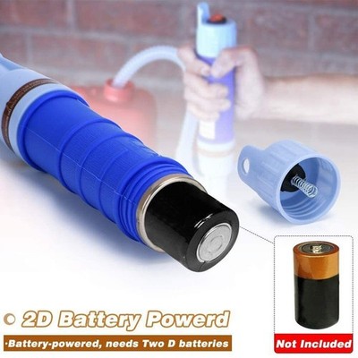 Battery Powered Liquid Siphon Pump for Aquariums Boats Yards Easy to Use