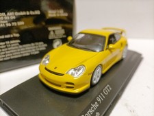 Minichamps 1:43 Porsche 911 996 GT2 2001 Yellow Coupe Car Model