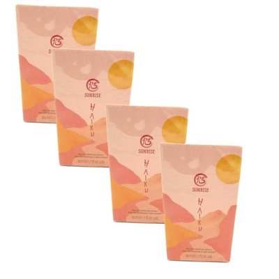 (4) SUNRISE HAIKU BY AVON FOR WOMEN | 1.7 EDP | NEW & SEALED