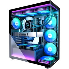 PC Gehäuse ATX Mid Tower 7 PWM ARGB Lüfter ...