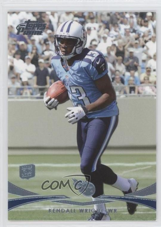 2012 Topps Prime Retail Blue Kendall Wright #46 Rookie RC 0m0