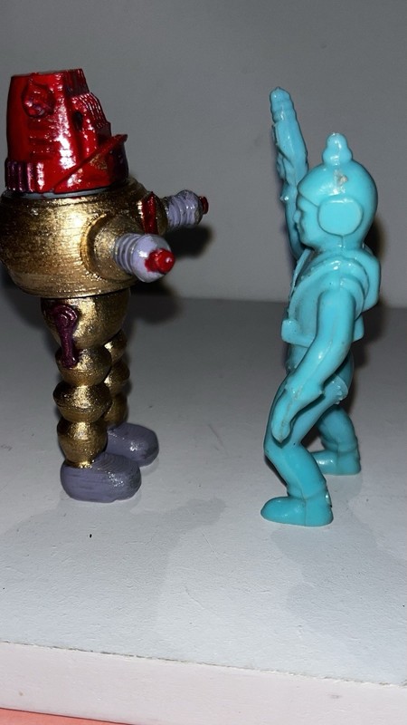 Archer  Spaceman With  Other Toy Robot