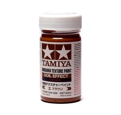 2x TAMIYA 87108 Model Paints & Finishes Diorama Texture Soil Effect Brown CA492