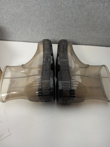 UGG Drizlita transparent/schwarz Regenstiefel wasserdicht herausnehmbare Sockeneinlagen Damengröße 8 - Bild 10 von 14