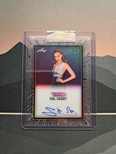 2025 Leaf Vivid Gal Gadot #VC-GG1 Acetate Auto /3 Bookend SSP 🔥