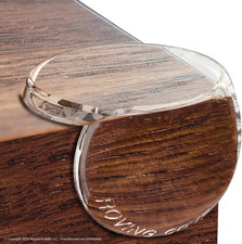 Clear Corner Protector, Pre-Taped 3M Adhesive, Easy-To-Peel Tab, No Odor, No Res