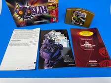 The Legend of Zelda: Majora's Mask Nintendo 64 N64 Holo Cart Complete CIB