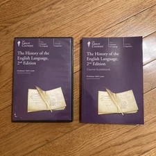 Great Courses: The History of the English Language ( DVD, 6 DVD + Guidebook )