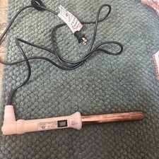 L'ANGE Titanium Hair Curling Wand HT015B 1" 32mm Lange Iron 45 Watt Rose Pink