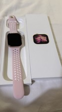 Apple Watch Series 11 46mm GPS Rose Gold Case w Light Blush Sport Band MEV74LW/A