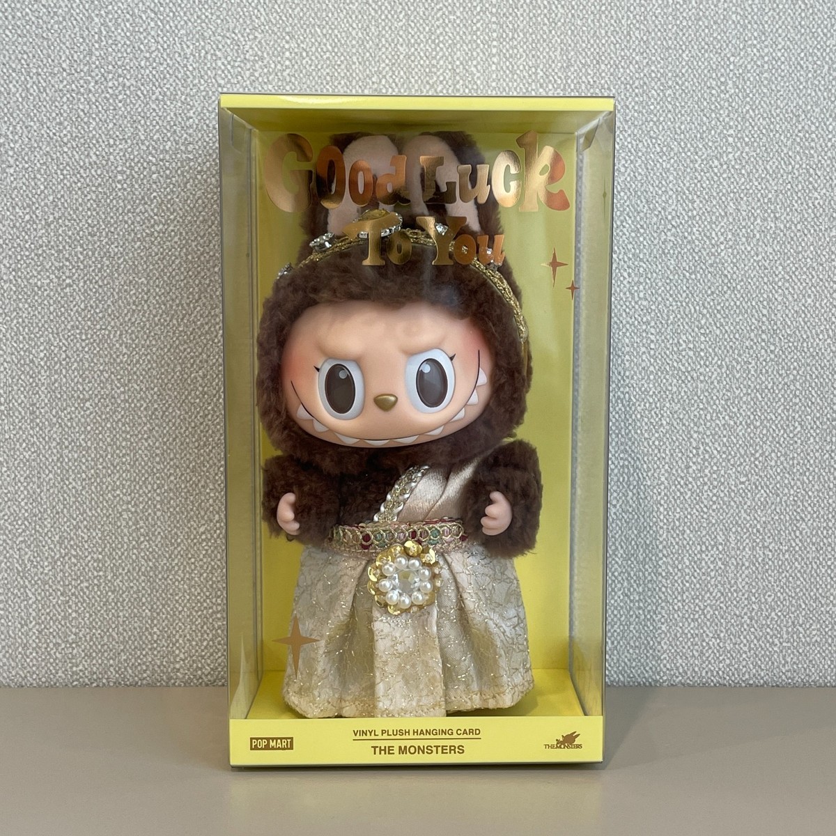 キーホルダー・アクリルキーホルダー LABUBU THE MONSTERS Good Luck to You Labubu The Monsters Good Luck To You Vinyl Plush Keychain