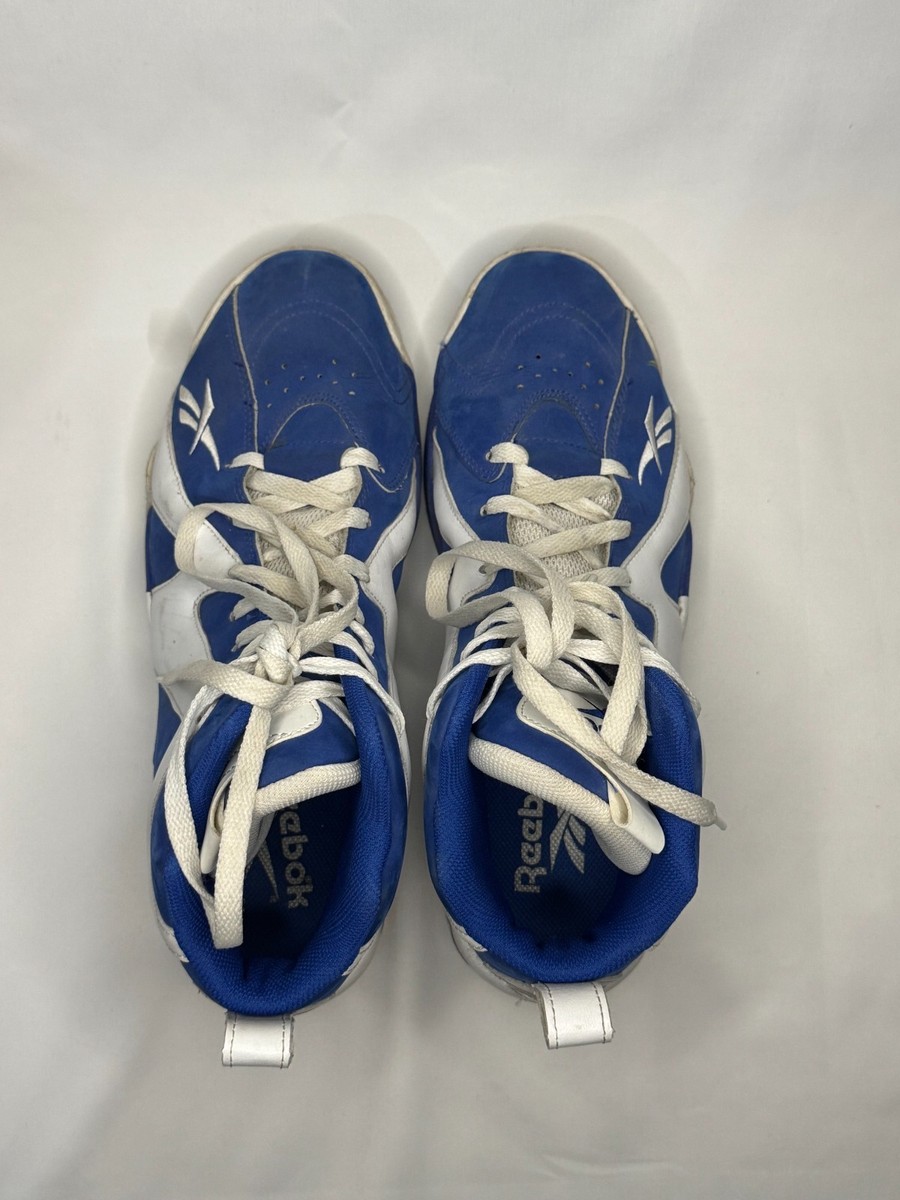 Reebok Kamikaze II Mid Letter Of Intent Blue White Men\'s Size 10.5 Reebok Kamikaze 2  main image 3