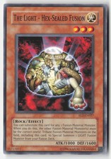 Yugioh - The Light - Hex-Sealed Fusion FET-EN027 Unlimited - Flaming Eternity