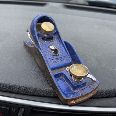 Irwin Record Adjustable Block Plane No. 9 1/2''