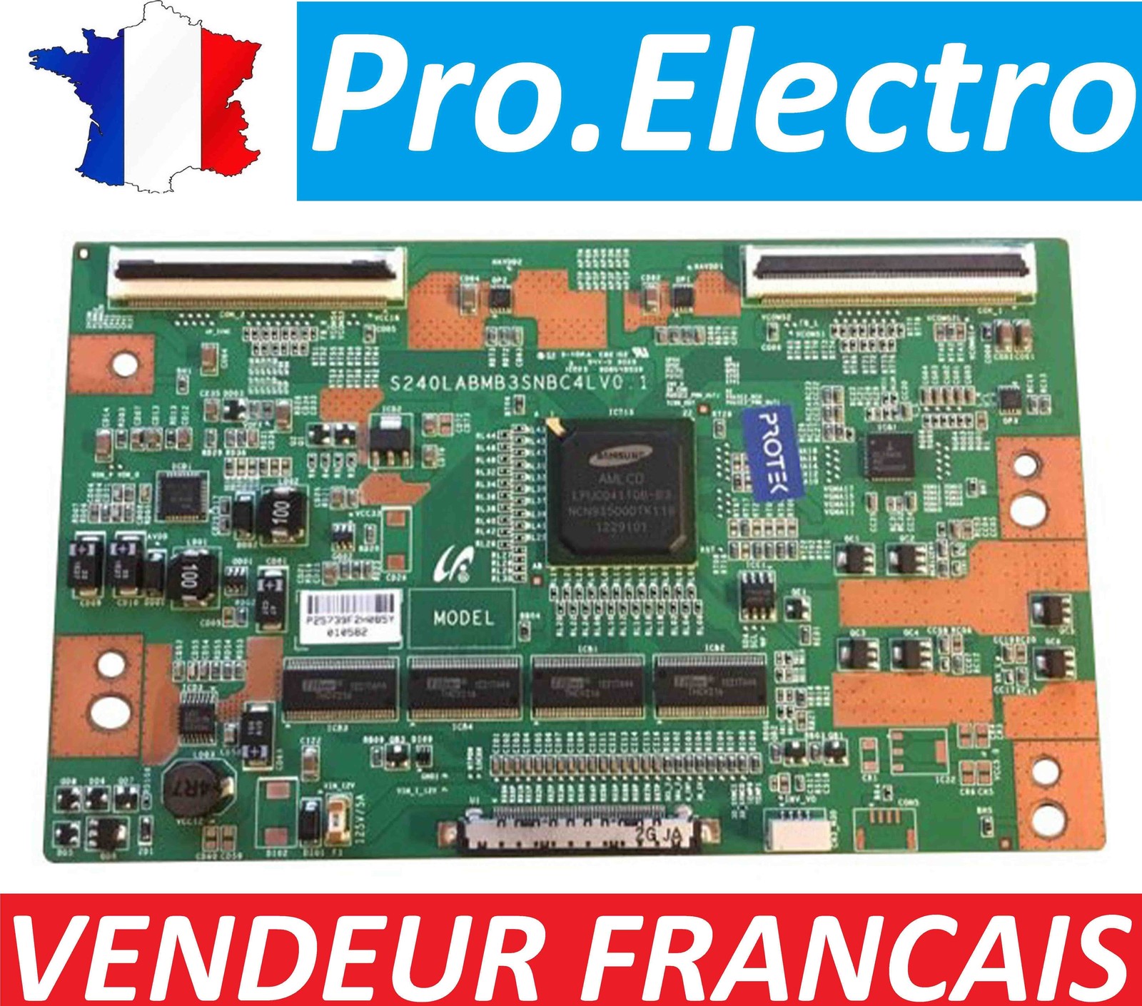 Module T-CON TV S240LABMB3SNBC4LV0.1 LJ94-25738G pour châssis 46PFL8007T/12