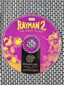 Rayman 2. Sega Dreamcast. Complete With Manual. No Case.