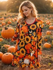 NEW Metrostyle Jersey Knit Rodeo, Festival, Transitional Cottagecore Small Midi
