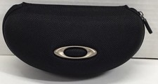 OAKLEY BLACK SUNGLASS CASE ZIPPER CLOSURE VG