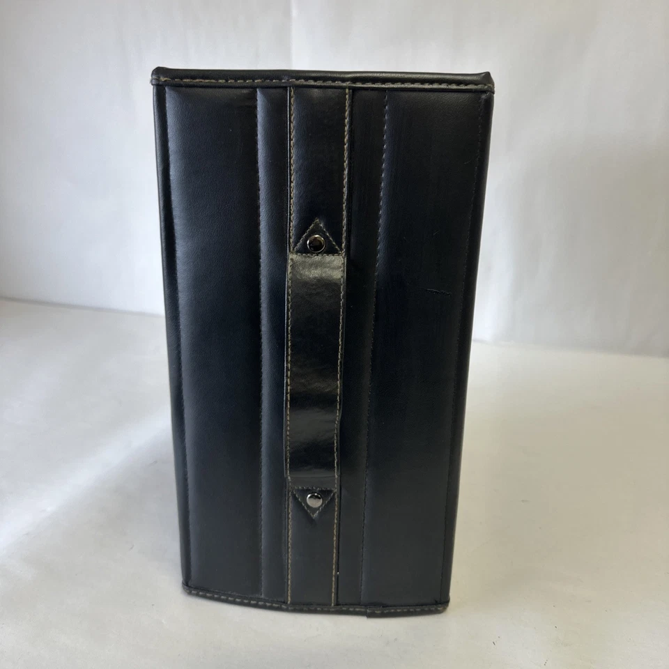 Estuche de CD Case Logic Carpeta Negro 200 Discos 25 Páginas DVD Nylon Cartera Llevar RARO Foto 2 de 4