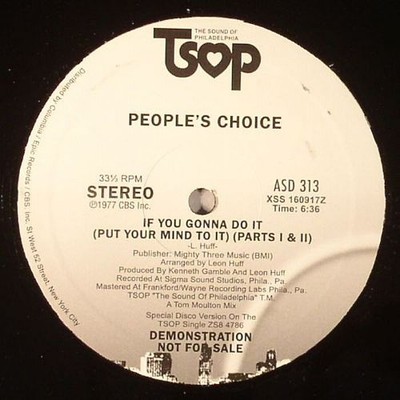 PEOPLE'S CHOICE - If You Gonna Do It (Put Your Mind To It) - Vinyl (12'')
