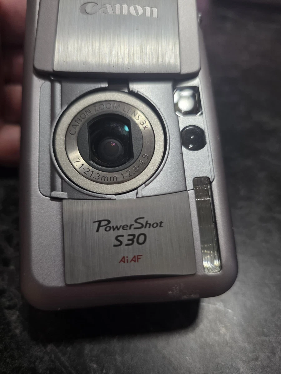 E-5 Canon PowerShot S30 オールドコンデジ デジタルカメラ Canon PowerShot S30 Digital Cameras for Sale - Shop New & Used