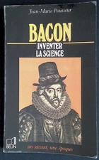 #153024 Jean-Marie Pousseur, Bacon - Inventer la science