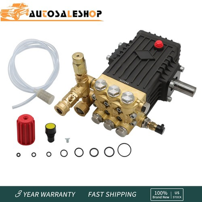 #ad 3600 PSI Pressure Washer Pump 5 GPM Plunger Washer Pump Compatible with 24 MM $270.01