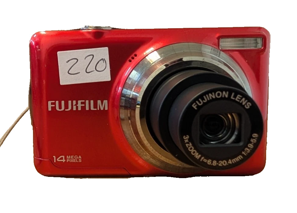 Fujifilm FinePix JV170 デジタルカメラ 動作品 14MP Fujifilm FinePix JV Series Digital Cameras 14-16.9 MP Maximum