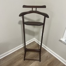 Bombay Company Valet Butler Stand Vintage Gentlemans Suit Hanger Rack Display