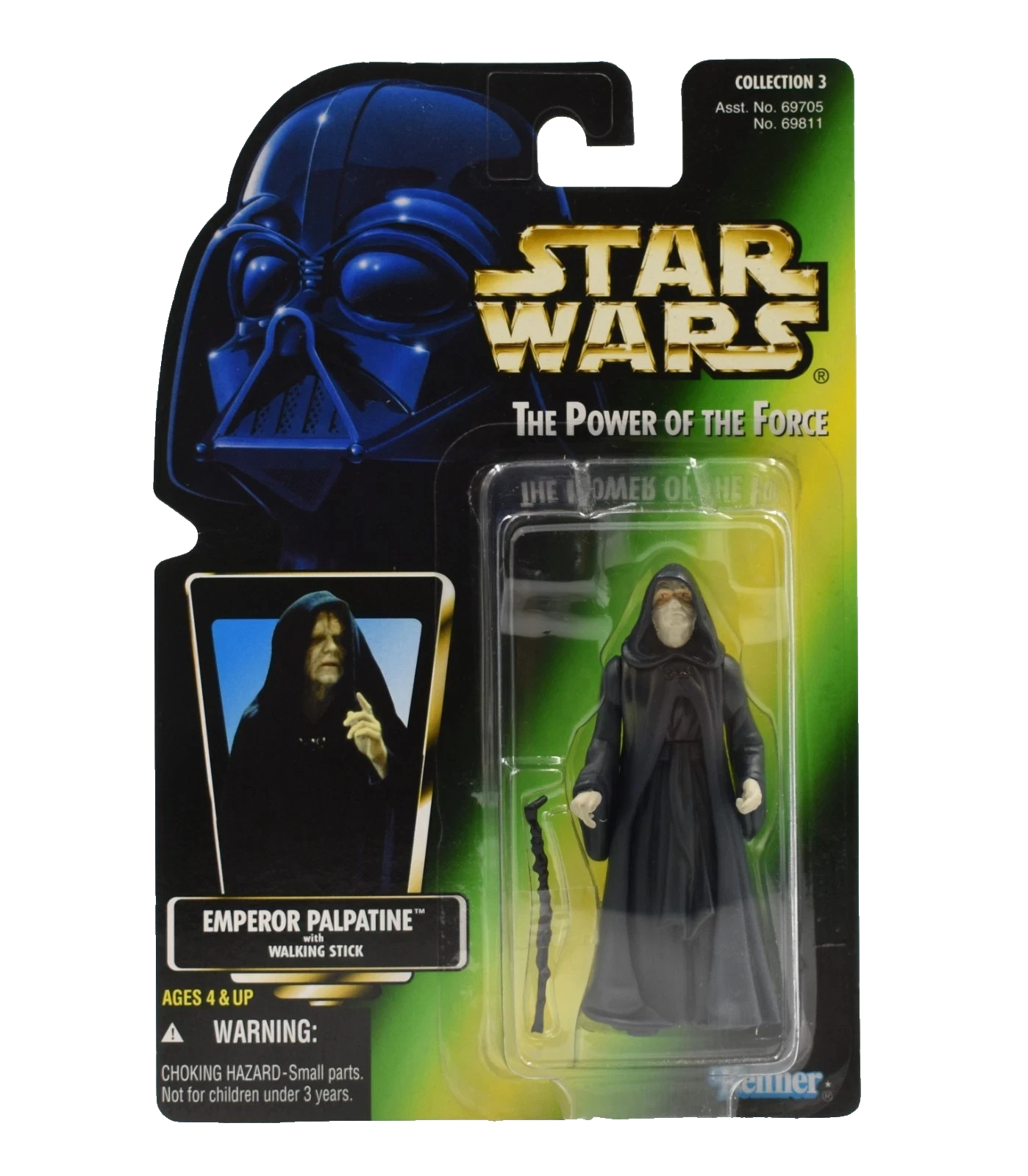 Star Wars The Power of The Force - Emperor Palpatine Action Figure
