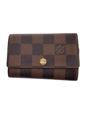 LOUIS VUITTON Multicle 6 Damier Ebene BRW BRW Men's