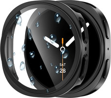 Waterproof Case for Samsung Galaxy Watch 9  8 Screen Protector 44Mm