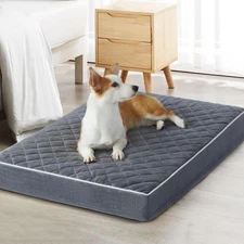 Orthopedic Dog Beds for Large Dogs, Extra Large Waterproof Dog Bed with Removabl