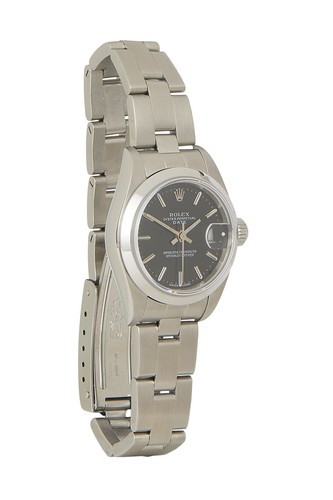 Rolex Oyster Perpetual Black Dial 79160 26mm - WGACA