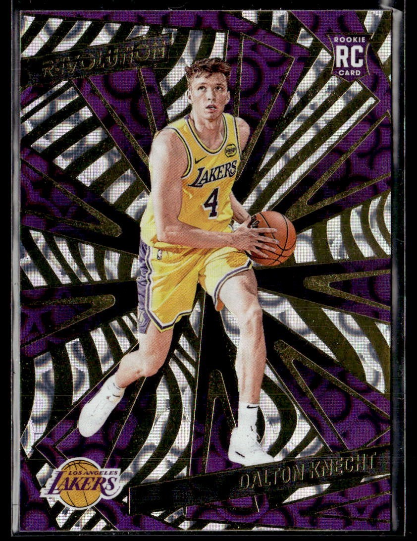 2024-25 Panini Revolution Dalton Knecht Groove RC #109 Los Angeles Lakers