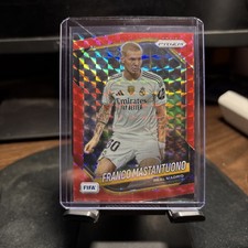 2025-26 Panini Prizm Franco Mastantuono Mosaic Refractor Real Madrid