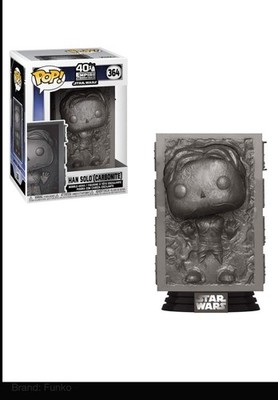 Funko Bitty Pop Disney Star Wars HAN SOLO CARBONITE variant mystery chase