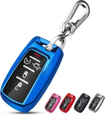 Key Fob Cover with Keychain Clip Soft TPU Key Case Compatible with 2019 2020 202