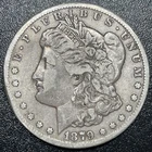1879-CC Morgan Silver Dollar $1 VF Details Very Fine Nice Rare Key Date Coin