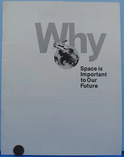 NASA PUBLICATION '77 vtg Why Space is Important To Our Future / APOLLO Shuttle