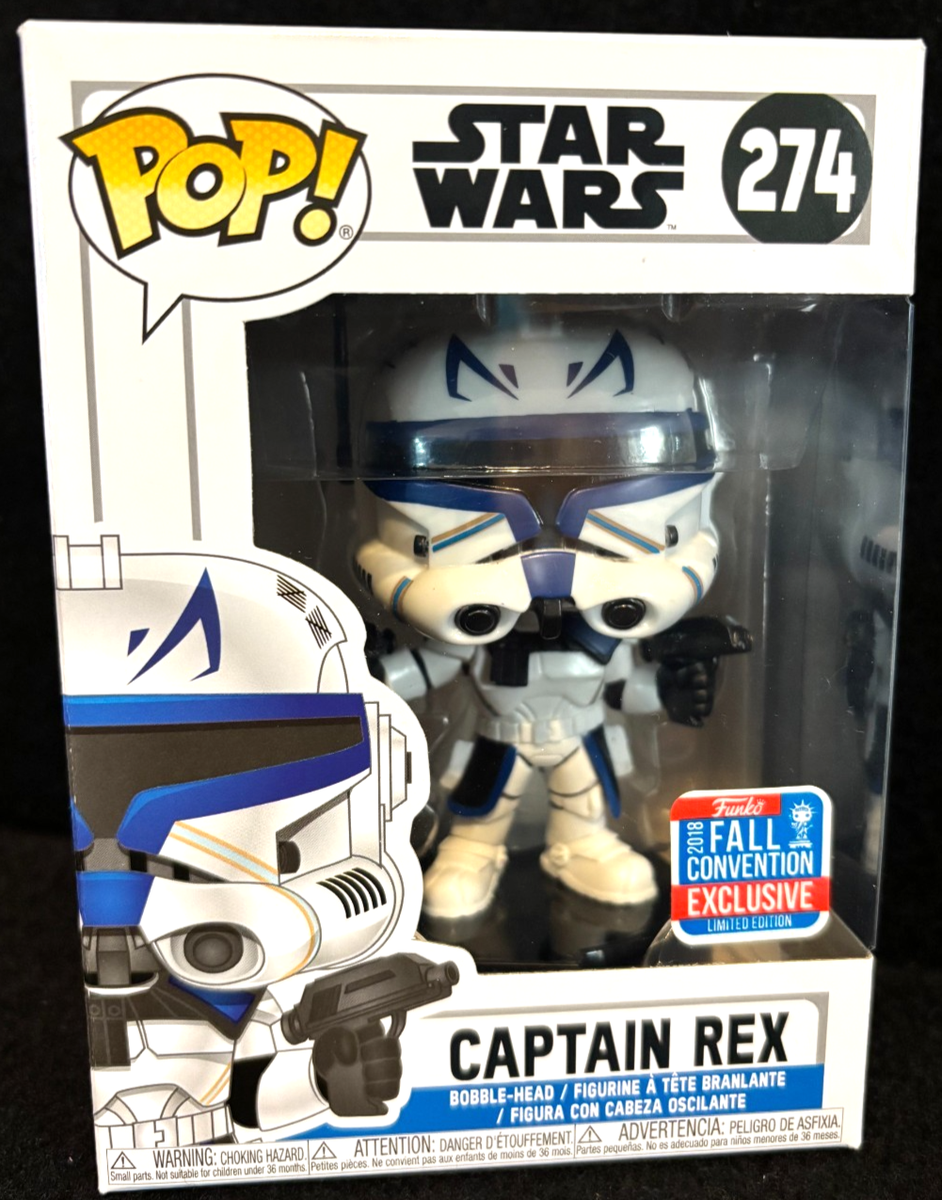 Funko Pop Star Wars #274 Captain Rex Fall 2018 Convention