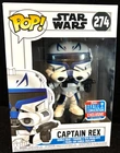 Funko Pop Star Wars #274 Captain Rex Fall 2018 Convention Exclusive w/ protector