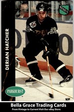 1991-92 Parkhurst Derian Hatcher #75 Minnesota North Stars NHL Hockey