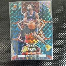 Panini 2021-22 Mosaic Mikal Bridges Genesis SP #170 Prizm Basketball Card