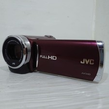 JVC Everio GZ-E117-R Camcorder w/ Battery  Charger Tested Works