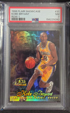 1996-97 Flair Showcase - Kobe Bryant #31 Row 1 (RC) Rookie PSA 7
