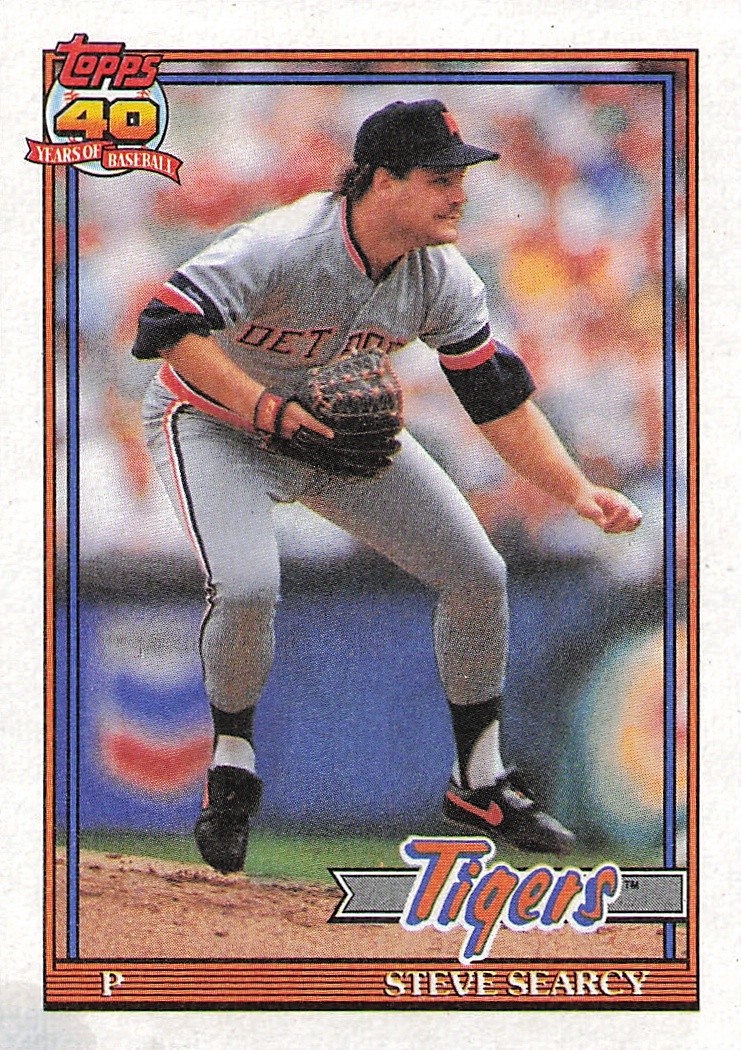 1991 Topps #369 Steve Searcy