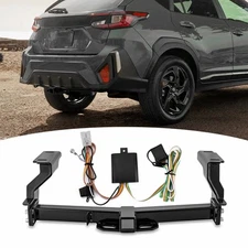 Trailer Tow Hitch for 16-19 20 21 22 23 24 25 Subaru Crosstrek w/ Wiring Harness