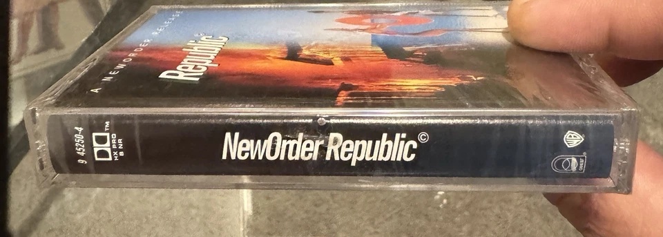 New Order - Republic - 1993 - Qwest - Factory Sealed Cassette - Image 3 of 4
